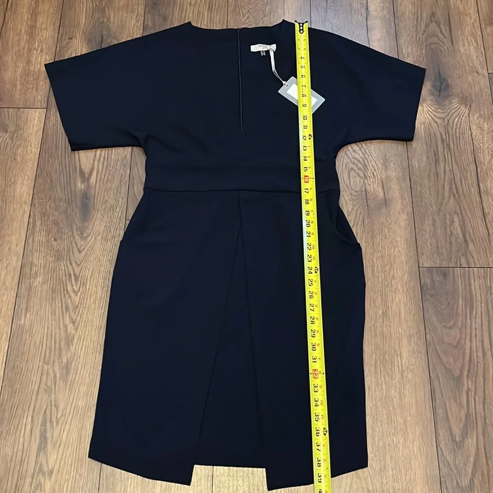 NWT Isabel by Rozarancio navy v neck dress - Picture 5 of 6